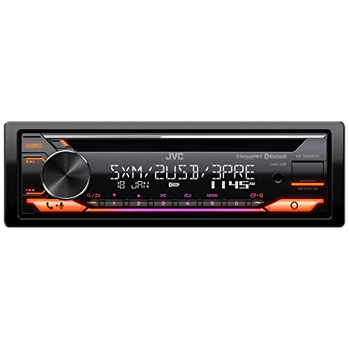 JVC KD-T925BTS Bluetooth Car Stereo Receiver with USB Port – LCD Display - AM/FM Radio - MP3 Player - Double DIN – 13-Band EQ (Black) JVC KD-T925BTS Bluetooth Car Stereo Receiver with USB Port – LCD Display - AM/FM Radio - MP3 Player - Double DIN – 13-Band EQ (Black)